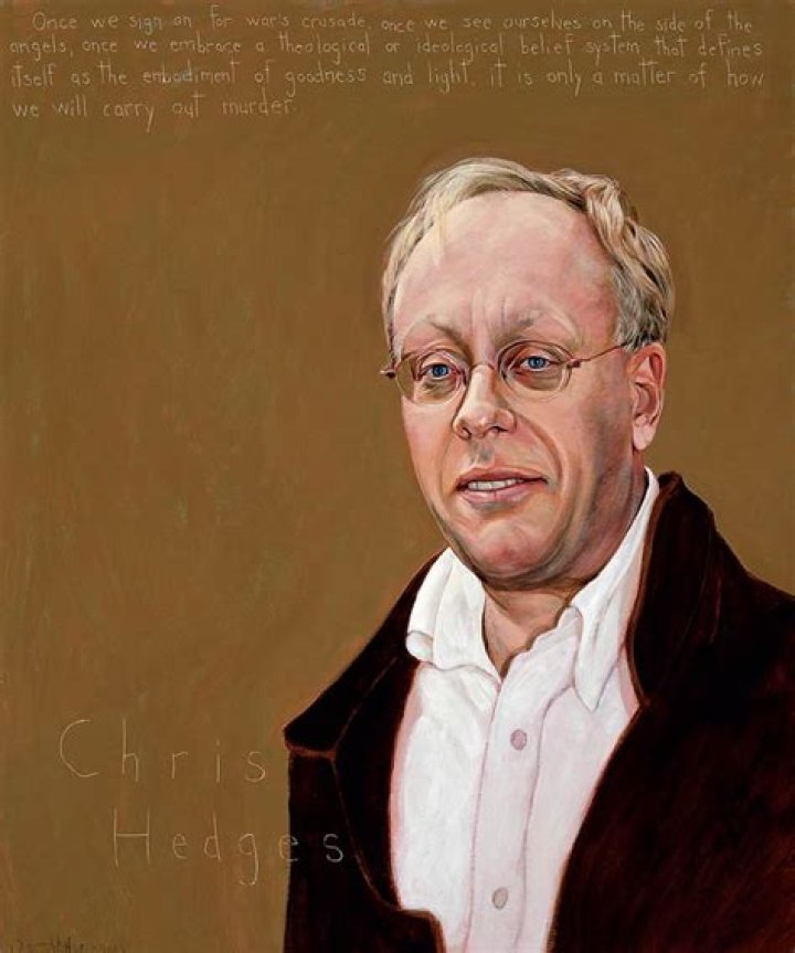 Chris Hedges Biography, Age, Height, Wife, Net Worth, Family
