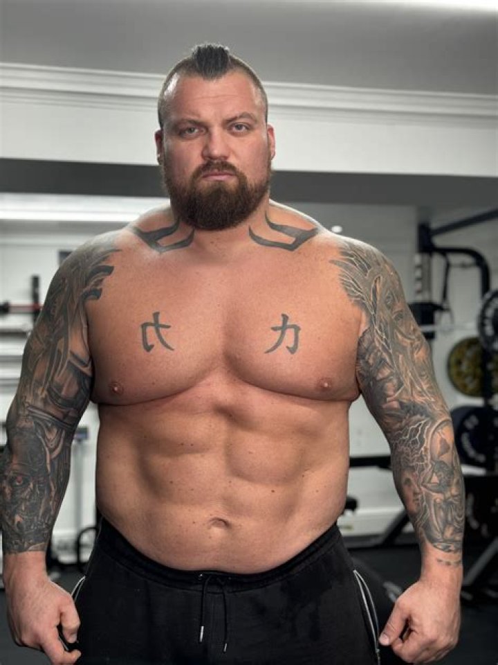 Eddie Hall Biography, Age, Height, Wife, Net Worth, Family