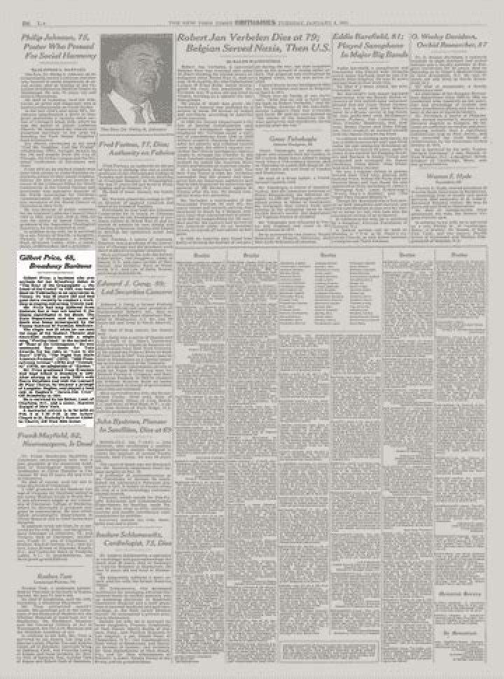 Gilbert Price Biography, Age, Height, Wife, Net Worth, Family