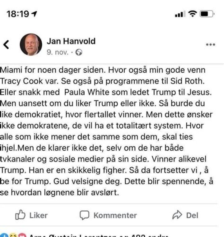 Jan Hanvold Biography, Age, Height, Wife, Net Worth, Family