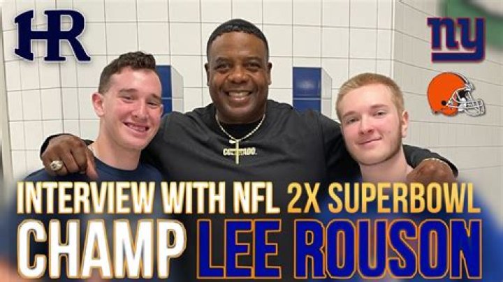 Lee Rouson biografía, edad, altura, esposo, net worth, familia