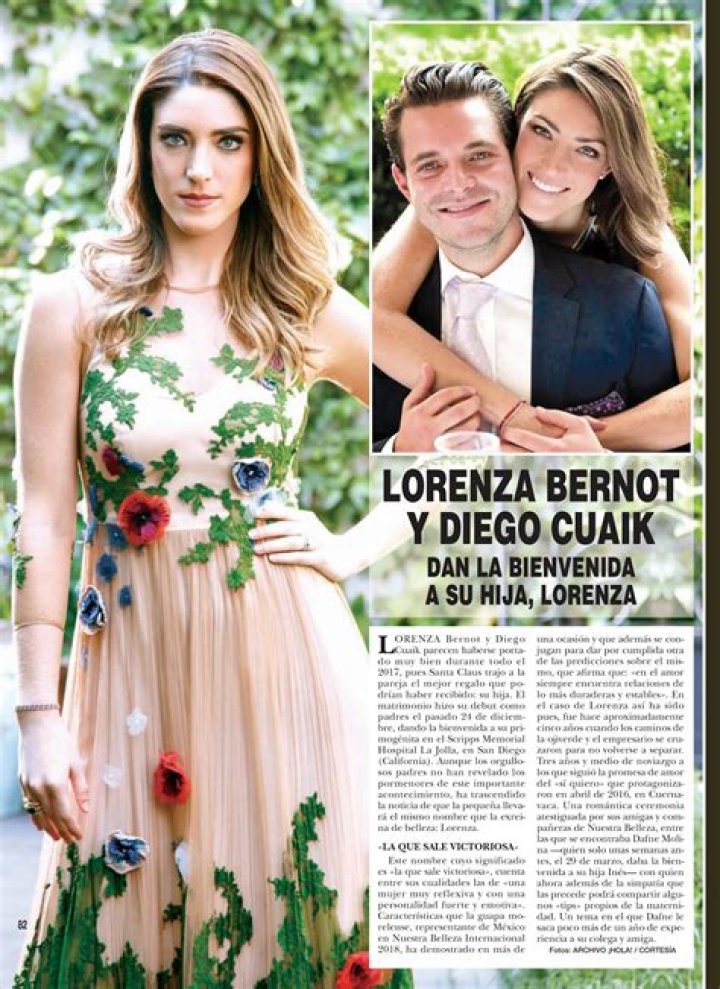 Lorenza Bernot biografía, edad, altura, esposo, net worth, familia