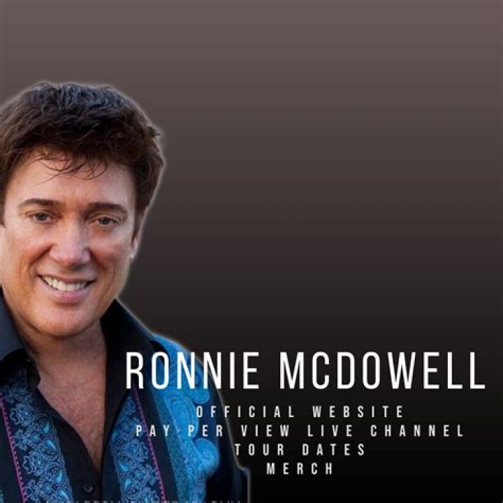 Ronnie McDowell biografía, edad, altura, esposo, net worth, familia