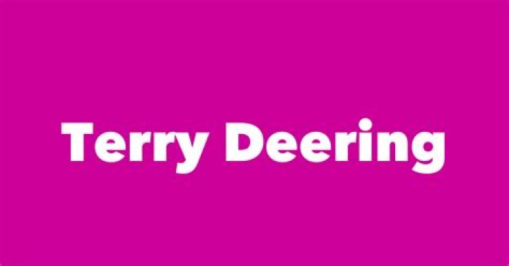 Terry Deering Biography, Age, Height, Wife, Net Worth, Family